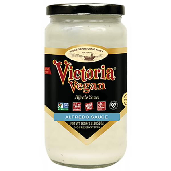 Healthy and Delicious Vegan Alfredo Sauce from Victoria Fine Foods!