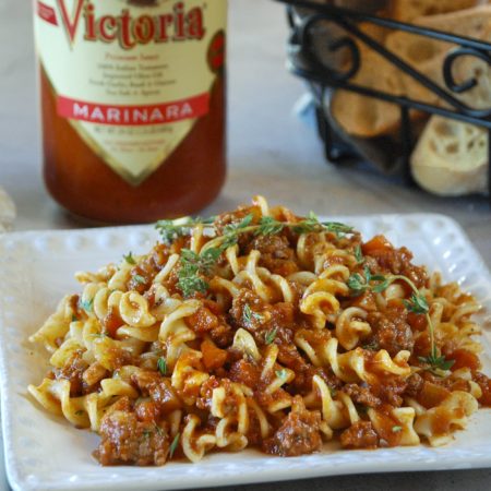 Image of Bolognese with Fusilli