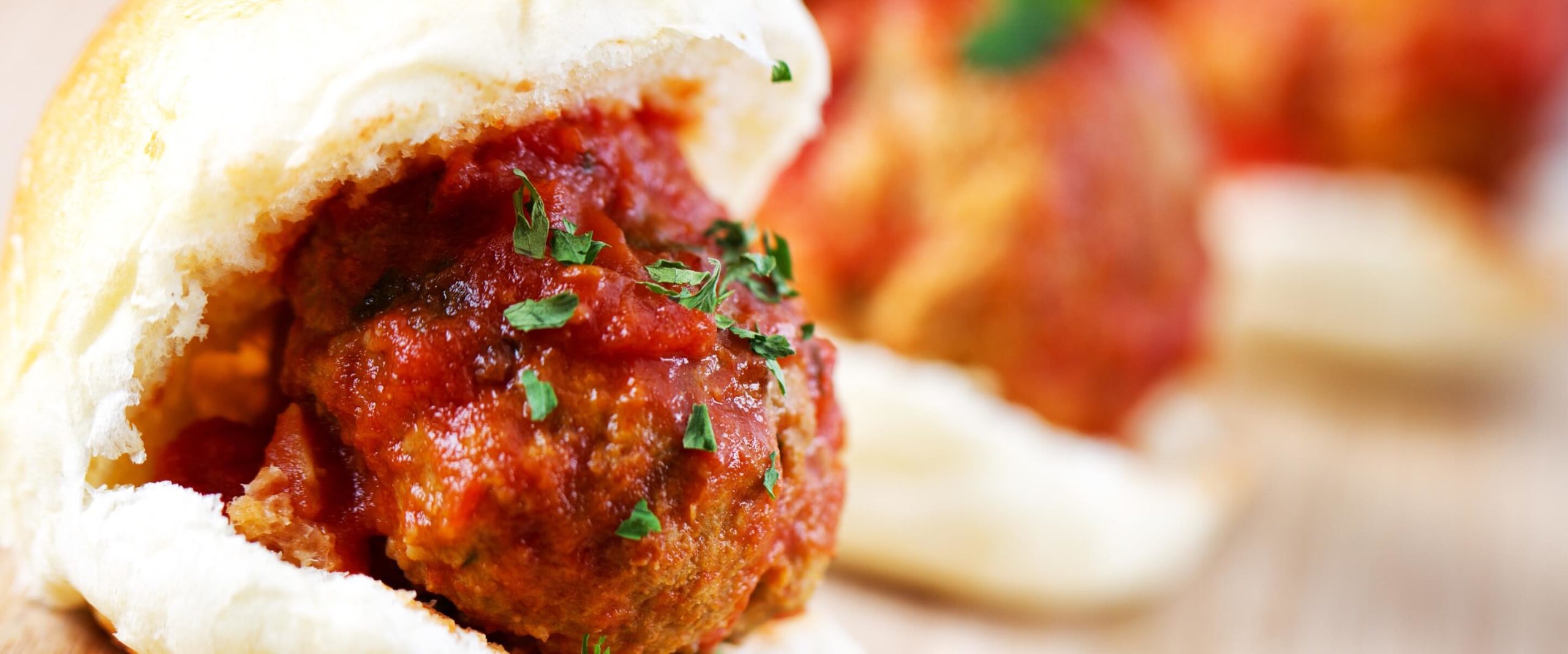 Italian-Style Chicken Meatball Sliders