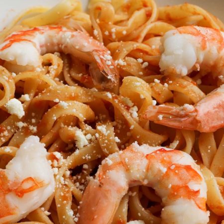 Image of Pasta With Shrimp Arrabbiata Recipe